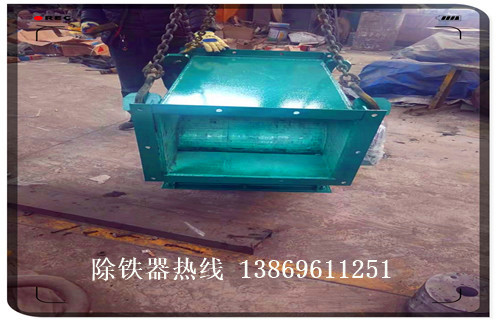 管道式永磁自卸式蜜桃视频在线播放，新疆管道式永磁自动蜜桃视频在线播放方案_远力新疆管道式永磁自动蜜桃视频在线播放方案安装示意图型12000高斯_可定制工作原理